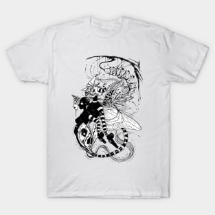 BULLET WITH BUTTERFLY WINGS 5 T-Shirt
